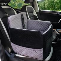 Šuns automobilinis narvas storas pagalvėlė naminio gyvūnėlio sėdynė automobilinis narvas automobilinis kilimėlis automobilinės sėdynės pagalvėlė saugos sėdynė automobilinis šuns narvas 50 * 45 * 43cm gray