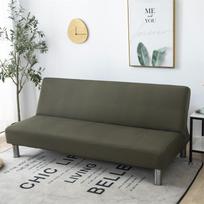 Elastingas paprastas sulankstomas sofos lovos užvalkalas Viskas įskaičiuota Tvirtai apvyniojamas sofos rankšluosčio užvalkalas, užvalkalas be porankio. S   120-155cm