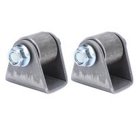 Shock Mount Bracket Metal Alloy Shock Absorption Suspension Bracket Mounting Kit for ATV Beach Bike Modified gray