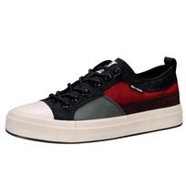 Comfortable Men's Driving Flats Summer Popular Casual Sports Shoes Breathable Versatile Canvas Shoes New Arrival Male Sneakers 44 black