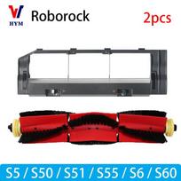Roborock S5 S50 S51 S55 S6 S60 S6 Pure dulkių siurblio priedai HEPA filtras šluostė šoninis pagrindinis šepetys atsarginės dalys