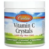 Carlson, Vitamin C Crystals, 2,000 mg, 170 g (6 oz)