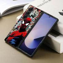 Marvel komiksų Žmogus-voras galinis telefono dėklas, skirtas Samsung Galaxy ZFold5 ZFold4 ZFold6 ZFold7 Z Fold 7 6 5 4 3 ZFold3 Galaxy Z Fold7