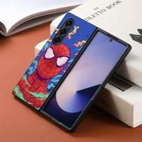 Marvel komiksų Žmogus-voras galinis telefono dėklas, skirtas Samsung Galaxy ZFold5 ZFold4 ZFold6 ZFold7 Z Fold 7 6 5 4 3 ZFold3 Galaxy Z Fold4