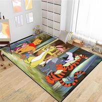 15 dydžio animacinis Pūliu meškiukas Tigras kilimai namų svetainei, miegamajam, sofai, prie durų dekoras, vaikų kilimėlis, neslystantis grindų kilimėlis 40cm x 60cm
