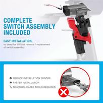 B90B-Main Body Assembly For Dyson V10 SV12 Vacuum Cleaner Main Body Assembly Service Assembly Housing Part kaip parodyta spalva
