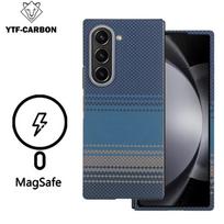 YTF for Samsung Galaxy Z Fold 7 Aramid Carbon Fiber case Kevlar Cover Ultra-Thin Fold6 Lightweight Protective Cover W26 case Carbon Fiber&Galaxy Z Fold7