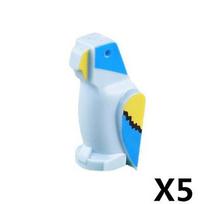 Miesto Gyvūnų Zoologijos Sodo Ūkio MOC Statybinis Blokelis Kiaulė Vištiena Avys Krokodilai Panda Delfinas Erelis Rinkinys Vėžlys Auksinė Žuvelė Šuo Plytos Žaislas K138