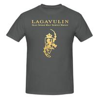Funny Lagavulin Whisky Gift  Golden Logo Unisexs Printed TShirt Unisex T shirtShirt M black