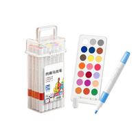 Acrylic Markers Set , Single Tip Based Paint Pens for Kids Drawing and Doodle 12ml One Size white