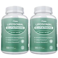 Liposominio glutationo kapsulės, 120 vnt. — Antioksidacinė parama, Imuninės sistemos palaikymas, Kasdienė gerovė 120*2