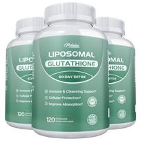 Liposominio glutationo kapsulės, 120 vnt. — Antioksidacinė parama, Imuninės sistemos palaikymas, Kasdienė gerovė 120*3