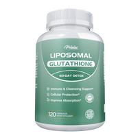 Liposominio glutationo kapsulės, 120 vnt. — Antioksidacinė parama, Imuninės sistemos palaikymas, Kasdienė gerovė 120*1