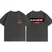2026 New Japanese JDM Yokohama Advan Wheel Graphic‑Print Unisex Comfortable Casual Short‑Sleeve Women And Men T-Shirt XXXL black