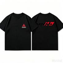2026 New Japanese JDM Yokohama Advan Wheel Graphic‑Print Unisex Comfortable Casual Short‑Sleeve Women And Men T-Shirt XXXL black