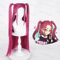 Mira Zoey Rumi Children's Cosplay Halloween Fancy Dress Cosplay Virtual Idol Movie Cosplay for Girls Halloween Carnival Suit 130cm pink