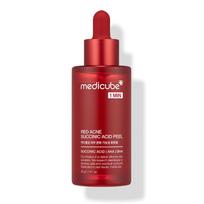 Medicube Red Acne Succinic Acid Peel 40g Gentle Exfoliating Pads for Face, Deep Clean Pores, Reduce Acne Marks, Korean Skincare