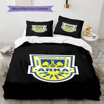 ARKA GDYNIA TAPETA Pattern Bedding Set Quilt Cover Pillowcase Home Decor Gift (1 * duvet cover + 2 * pillowcase, without core) 140x200cm