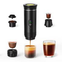 Xiaomi Mi Portable Espresso Coffee Machine With Digital Display 3-in-1 Capsule Coffee Maker for Car & Home Camping Coffee Maker juoda