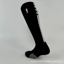 NBA ilgos krepšinio kojinės vyrams, su paminkštintu rankšluosčio dugnu, neslystančios, aukštos, treniruočių kojinės futbolui, futbolo žaidimui, bėgimui pack-1