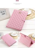 Tablet Case For iPad Air Pro MINI 1 2 3 4 5 6 7 8 9 10th Generation 9.7 10.5 10.9 10.2 11 inch Crown Diamond Stand Cover Pro 2022 11inch rožinė