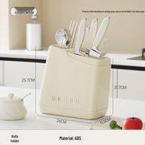 Multi-Functional Kitchen Knife Rack and Utensil Holder