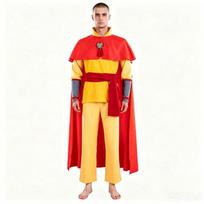 Avataras: Paskutinis oro valdovas Cosplay kostiumas Katara Azula Korra Knyga 1 Vanduo Žemė Ugnis Oras Aprangos rinkinys XL oranžinė
