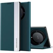 Honor Magic 5 Lite Flip Case, Side Magnetic, Green