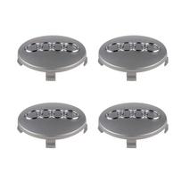 4 VNT. Audi S TT A6 C6 C5 C7 A5 A4 B8 B6 B7 A3 A8 A2 A1 Q3 Q5 Q7 RS Automobilio Ratų Padangų Centriniai Gaubteliai Dangteliai Auto Aksesuarai gray