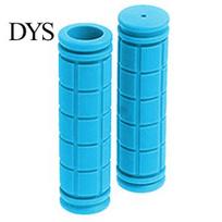 1Pair Soft Durable Non-slip Rubber MTB BMX Mountain Bike Bicycle Handlebar Grips dangaus mėlyna spalva