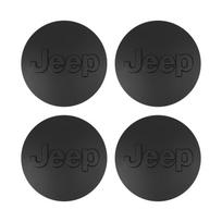 4 vnt. 63 mm automobilio ratų centriniai dangteliai Stebulės dangtelio priedai Jeep Grand Cherokee Wrangler JK Gladiator Compass Renegade Patriot Lib black