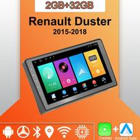 Android Carplay Automobilio Radijas Renault Duster 2015-2018 Multimedia Grotuvas Galvos Vienetas Stereo GPS Navigacija BT WIFI 2+32GB 2+32GB