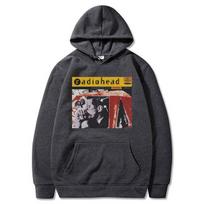 Radiohead Anglų Roko Grupė 1985 m. Vintage Gobtuvas Unisex Muzikinio Albumo Spaudinys Palaidinės Vyriški Ilgomis Rankovėmis Medvilniniai Megztiniai 3XL black