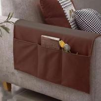 Sofa Ranktūrio Organizatorius Kišenė Sofa Užvalkalas Šoninės Kišenės Sandėliavimui Namų Pakabinamas Organizatorius Žurnalams Knygoms Užkandžiams Nuotolinio Valdymo Pultui 40x110cm  2 pockets
