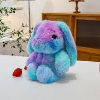 Simfonija bėgančio zuikio pliušinis žaislas mergaitei gimtadienio dovana kuprinės pakabukas gydantis stalas sūpuoklės žiedas 30Cm naked [0.26kg]