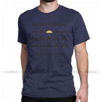 HIMYM Teisinga vieta Teisingas laikas T-shirt Vyriški medvilniniai T-shirtai Kaip sutikau jūsų mamą Marškinėliai Trumpomis rankovėmis Drabužiai Gimtadienio dovana L blue