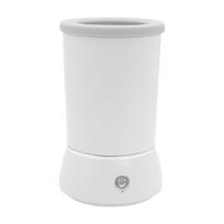 Automatinis silikoninių šerelių gyvūnų valymo puodelis, įkraunamas per USB, nešiojamas purvinoms letenoms, skirtas mažiems ir vidutiniams šunims One Size balta