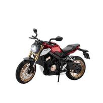 1/12 Honda CB650R E-Clutch Lieto Aliuminio Motociklo Modelis Kolekcija Garsas ir Šviesa Visureigis Autociklas Žaislai Automobilis raudona
