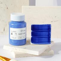 Vidutinės temperatūros keramikos molio glazūra Speciali keramikos lazdelė Po glazūra spalva Pagrindinė spalva 80ml blue