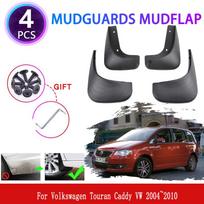 For Volkswagen Touran Caddy VW 2004~2010 Mudguards Mudflaps Fender Mud Flap Splash Guards Cover Rear Styling Wheel Accessories black