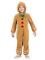 Kalėdos Meduolinis Karkaso Riteris Suaugusiųjų Cosplay Kombinezonas M beige