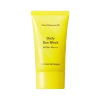 Nature Republic Aloe Daily Sun Block 57ml – SPF50+ PA++++ UV Protection Sunscreen,Hydrating Tone-Up Cream 57ml yellow