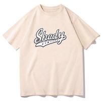 Eminem Shady TShirt Rapper Music Gift for Fan T Shirts Men Women Round Neck Short Sleeve top 2026 summer pure Cotton Streetwear S white