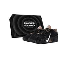 Nike Ja Morant 3 TATAX Dėžutė Įtraukta Atsparus dilimui Padengimas Žemi Krepšinio Batai Vyriški Juodi Balti HF2794-200(Komanda1576-) 42.5 black