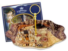 Talerz Dekoracyjny Gustav Klimt Pocałunek Porcelana Sztuka Do Domu