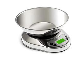 Waga Elektroniczna Kuchenna Z Miską Do 5 Kg, Metalowa, Dokładna 1 G Wagpro-K5C