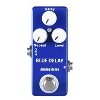 Moskyaudio Blue Deep Delay Gitaros Efektų Pedalas mėlyna