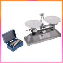 100 Gram Standard Laboratory Mechanical Table Balance School Physics Teaching Tools Lab Equipment white