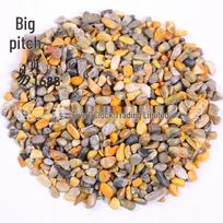 Bumblebee Crushed Stone Wish Bottle: Crystal Mineral Decoration for Children's Gold Panning & Fish Tanks orange