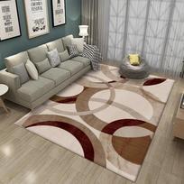 Square Meter Velvet Modern Minimalist Pattern Living Carpets,for Bedrooms and Living Rooms, Indoor and Outdoor Decorative Rugs 40x60cm gray